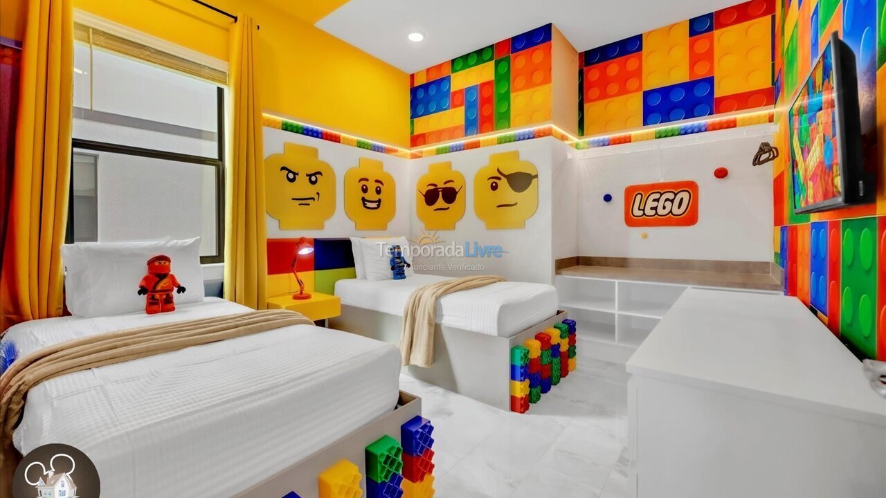 Casa para aluguel de temporada em Orlando (Kissimmee)