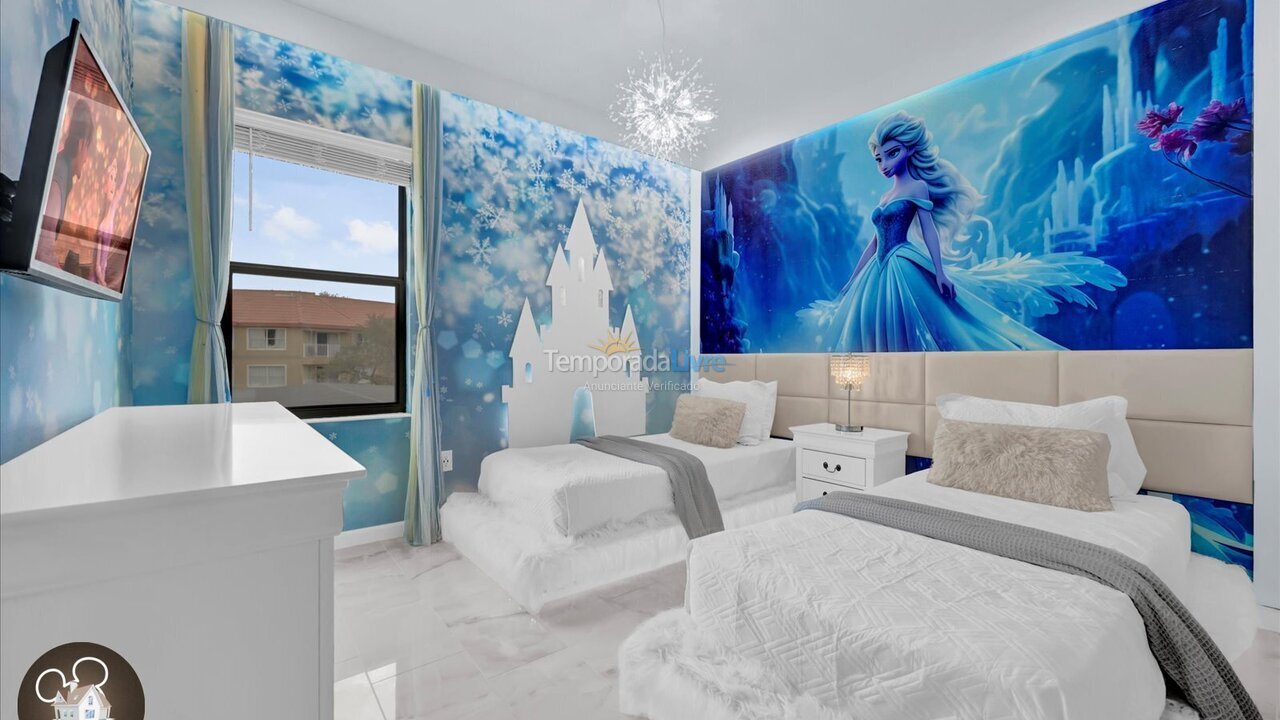 Casa para aluguel de temporada em Orlando (Kissimmee)