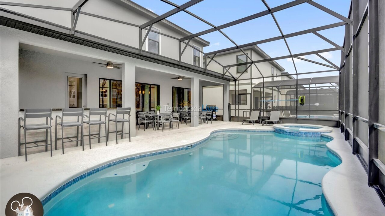 Casa para aluguel de temporada em Orlando (Kissimmee)