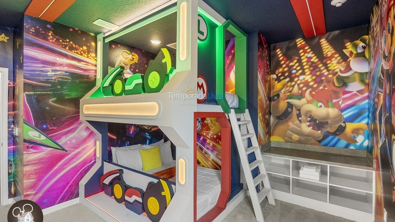 Casa para aluguel de temporada em Orlando (Kissimmee)