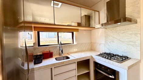 Cobertura duplex em Bombinhas para temporada