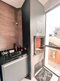 Apartamento con 2 suites y piscina, a 150 metros del mar.