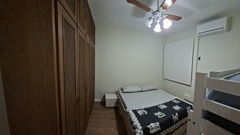 Apartamento de 2 habitaciones en la arena - Gonzaga - Santos
