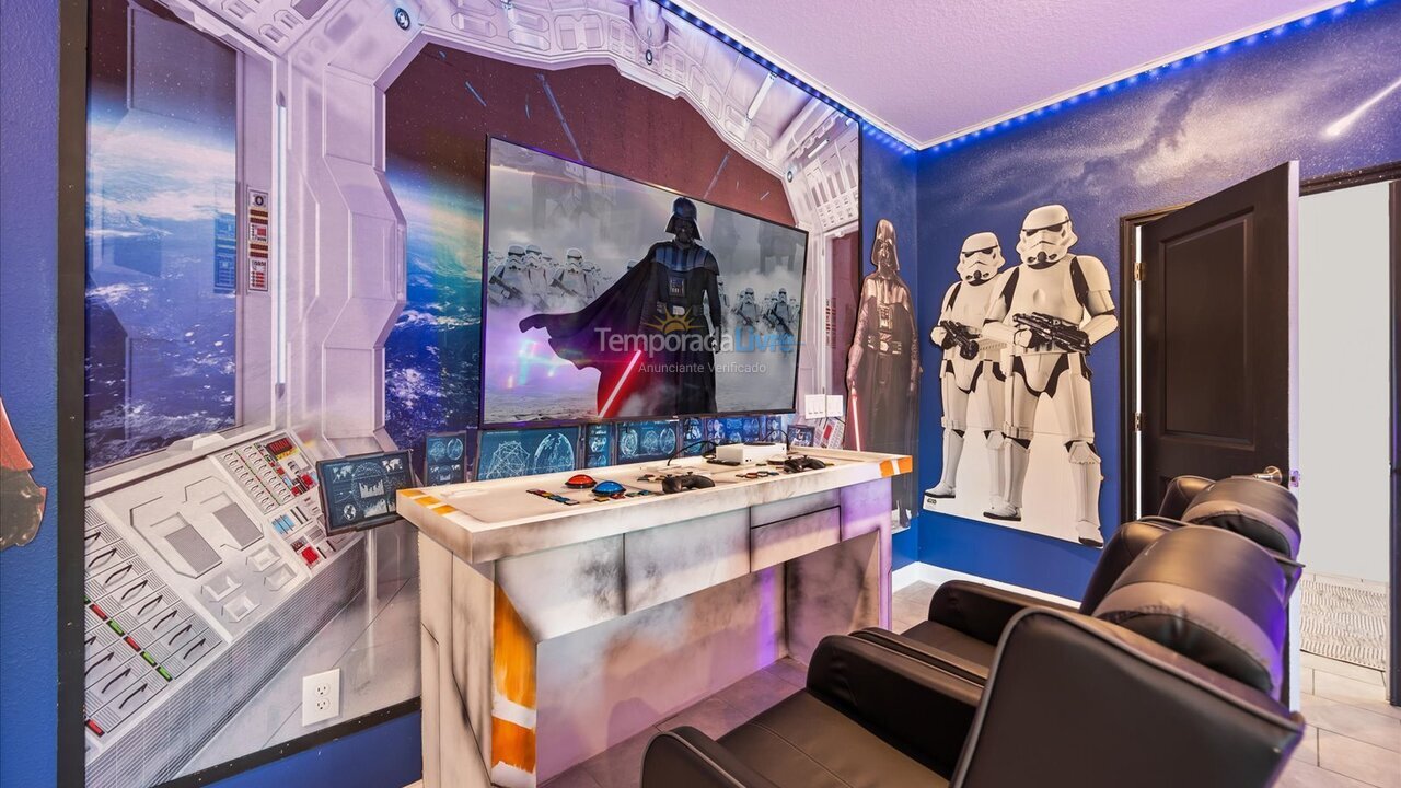 Casa para aluguel de temporada em Orlando (Kissimmee)