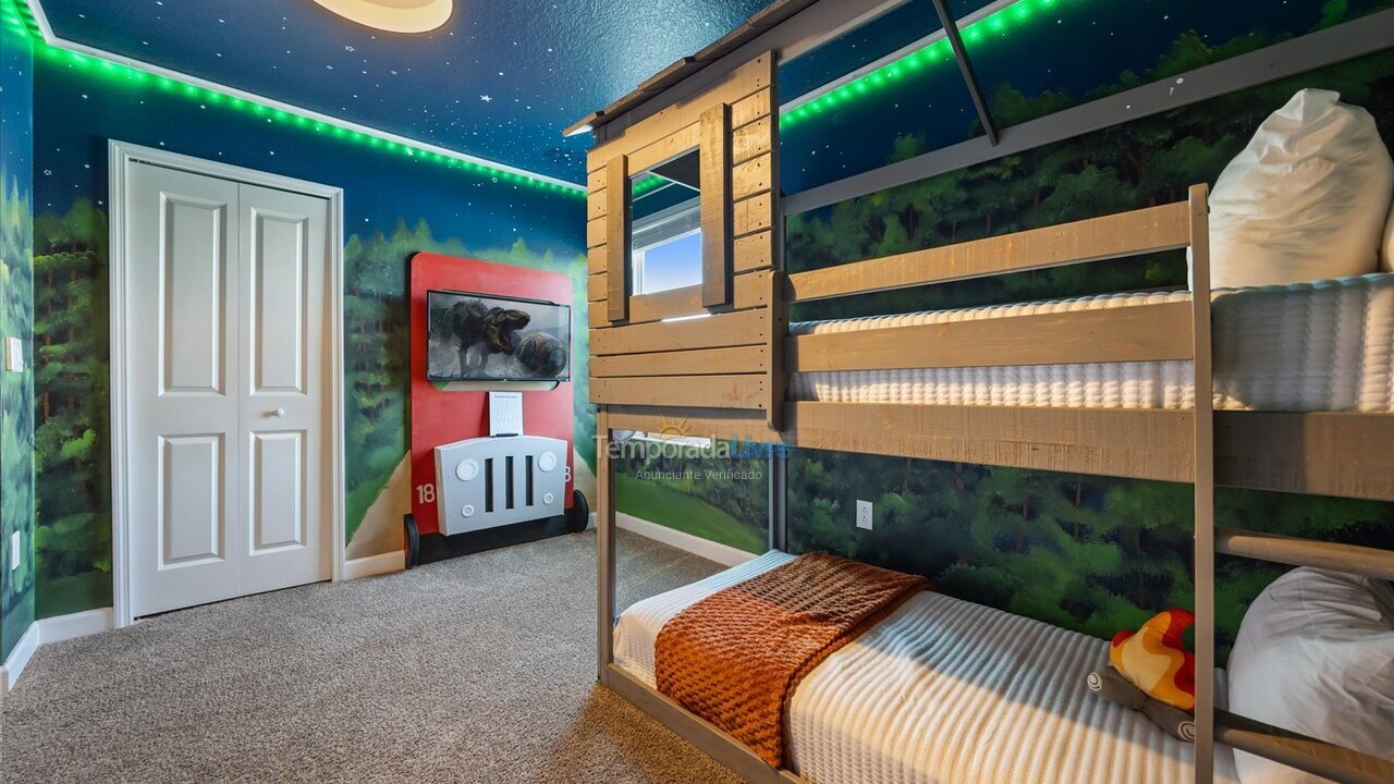 Casa para aluguel de temporada em Orlando (Kissimmee)