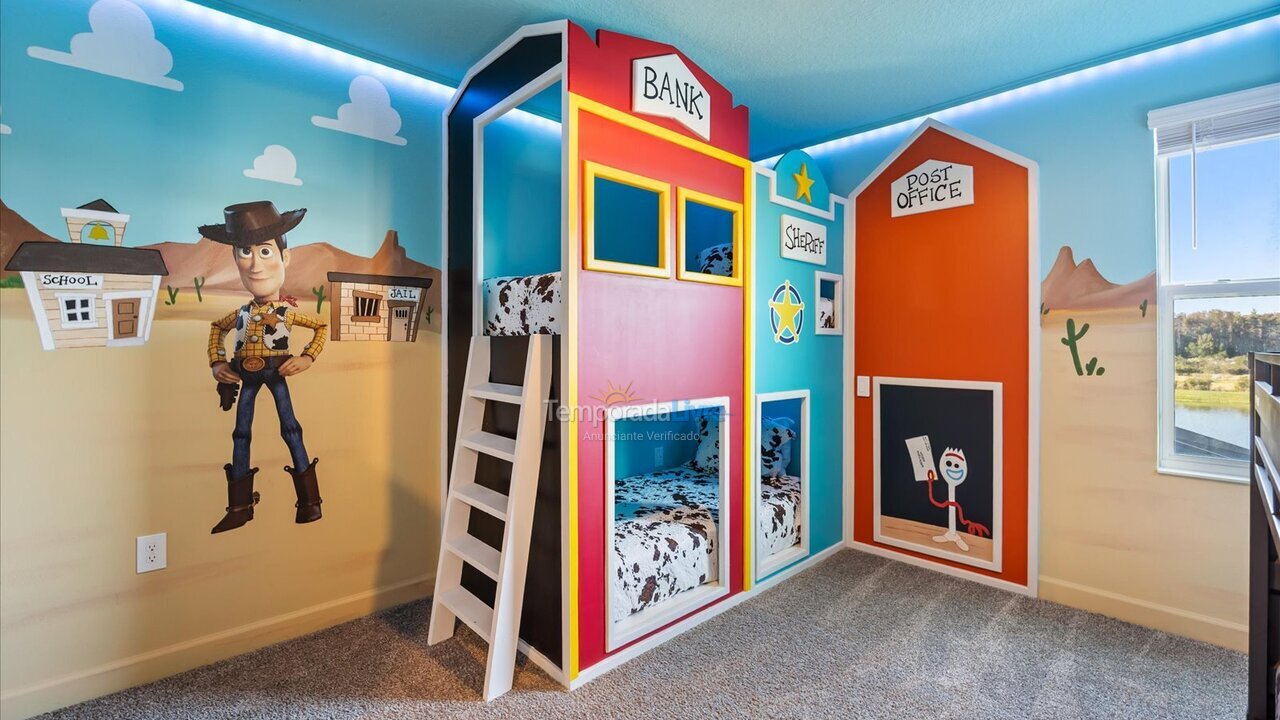 Casa para aluguel de temporada em Orlando (Kissimmee)