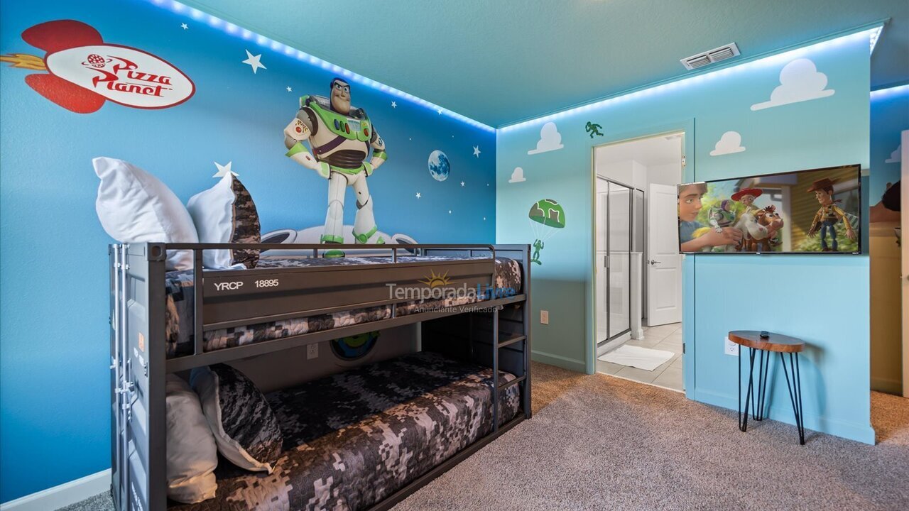 Casa para aluguel de temporada em Orlando (Kissimmee)