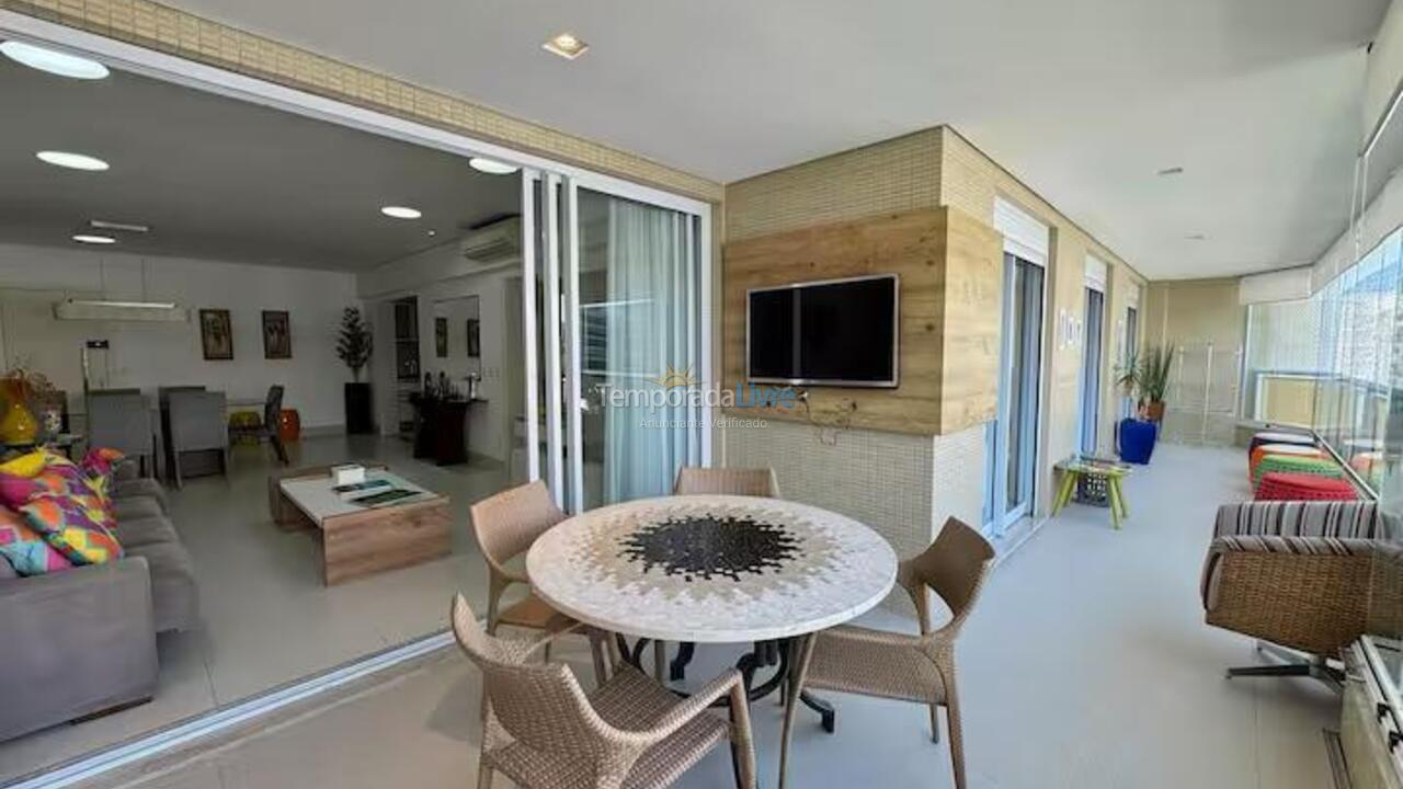 Apartamento para aluguel de temporada em Bertioga (Riviera de São Lourenço)
