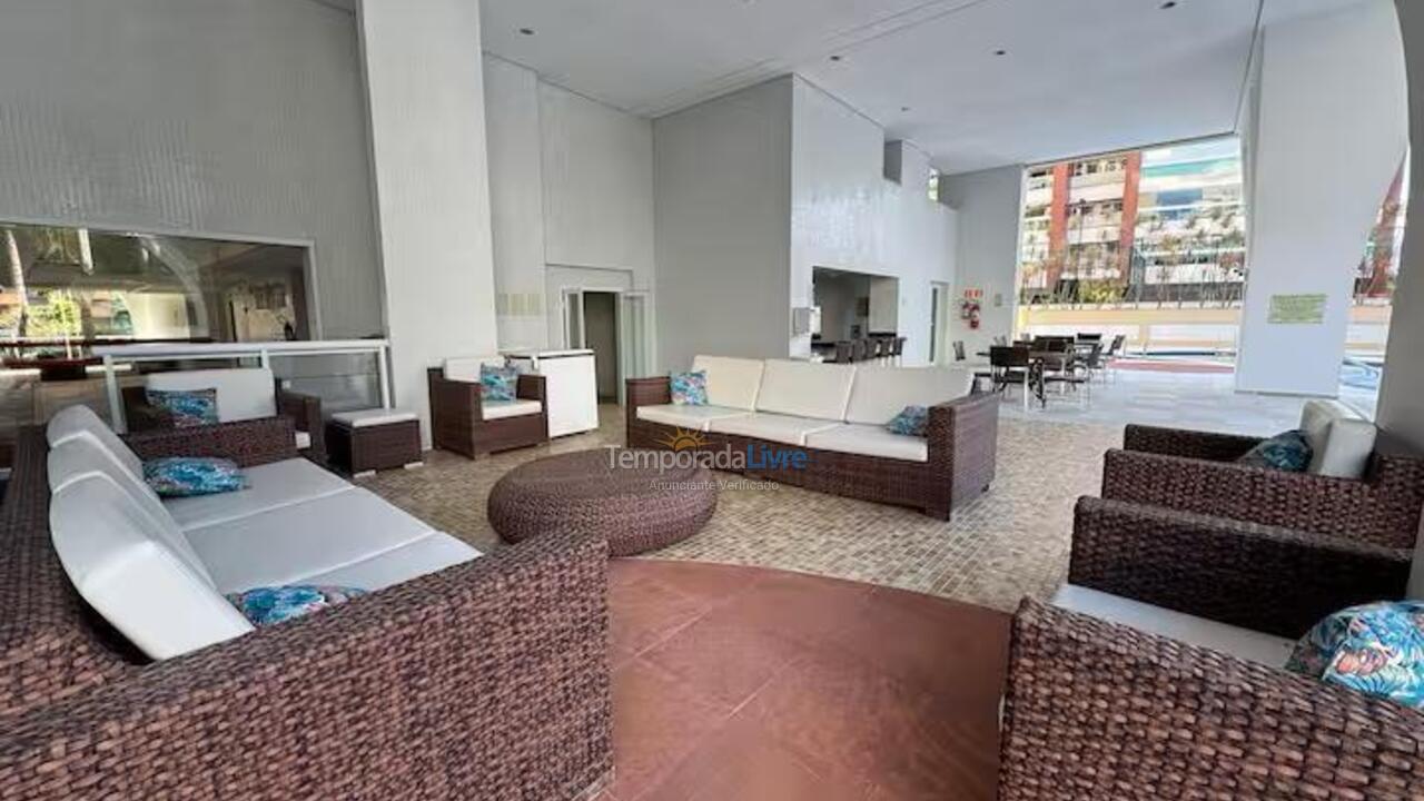 Apartamento para aluguel de temporada em Bertioga (Riviera de São Lourenço)