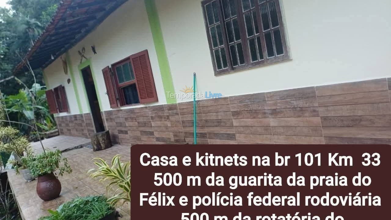 Chácara / sítio para aluguel de temporada em Ubatuba (Praia do Félix)