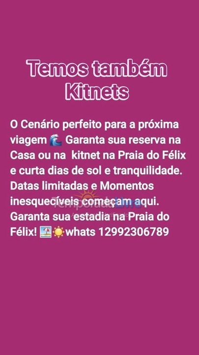 Chácara / sítio para aluguel de temporada em Ubatuba (Praia do Félix)