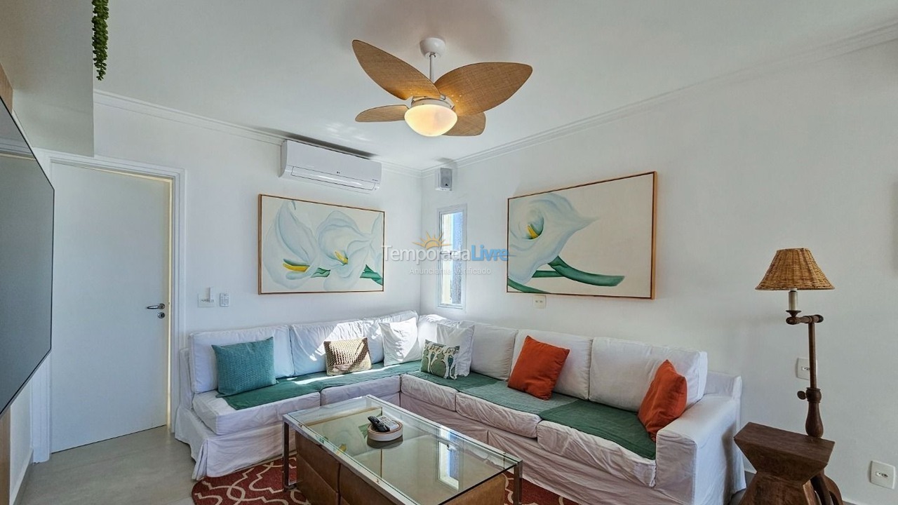 Apartment for vacation rental in Bertioga (Riviera de São Lourenço)