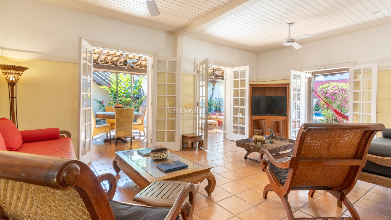 Casa para aluguel de temporada em Ilhabela (Saco da Capela)