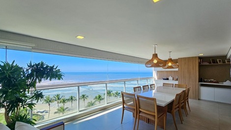Varanda com vista mar