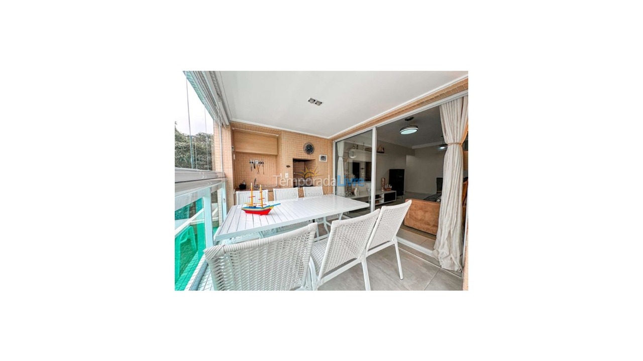 Apartment for vacation rental in Bertioga (Riviera de São Lourenço)