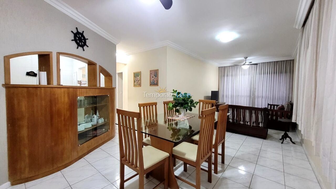 Apartamento para alquiler de vacaciones em Guarujá (Pitangueiras)