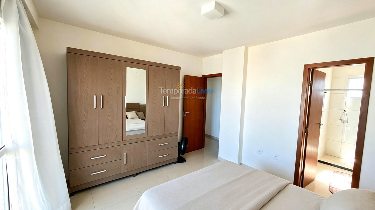 Apartment for vacation rental in Guarapari (Praia do Morro)