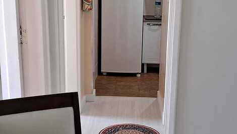 Apt foot in the sand, with beautiful view of the sea, city Ocian Praia Grande