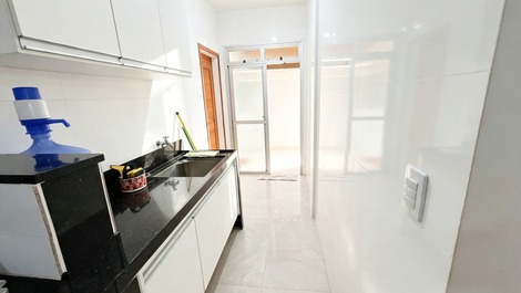 3 bedrooms - Ocean Avenue, air conditioning, Praia do Morro, Guarapari-ES
