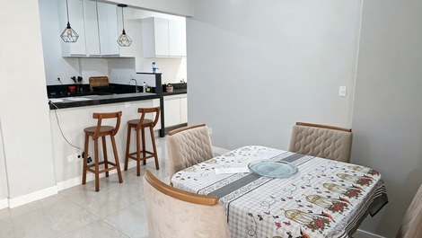 3 bedrooms - Ocean Avenue, air conditioning, Praia do Morro, Guarapari-ES