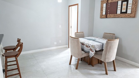 3 bedrooms - Ocean Avenue, air conditioning, Praia do Morro, Guarapari-ES