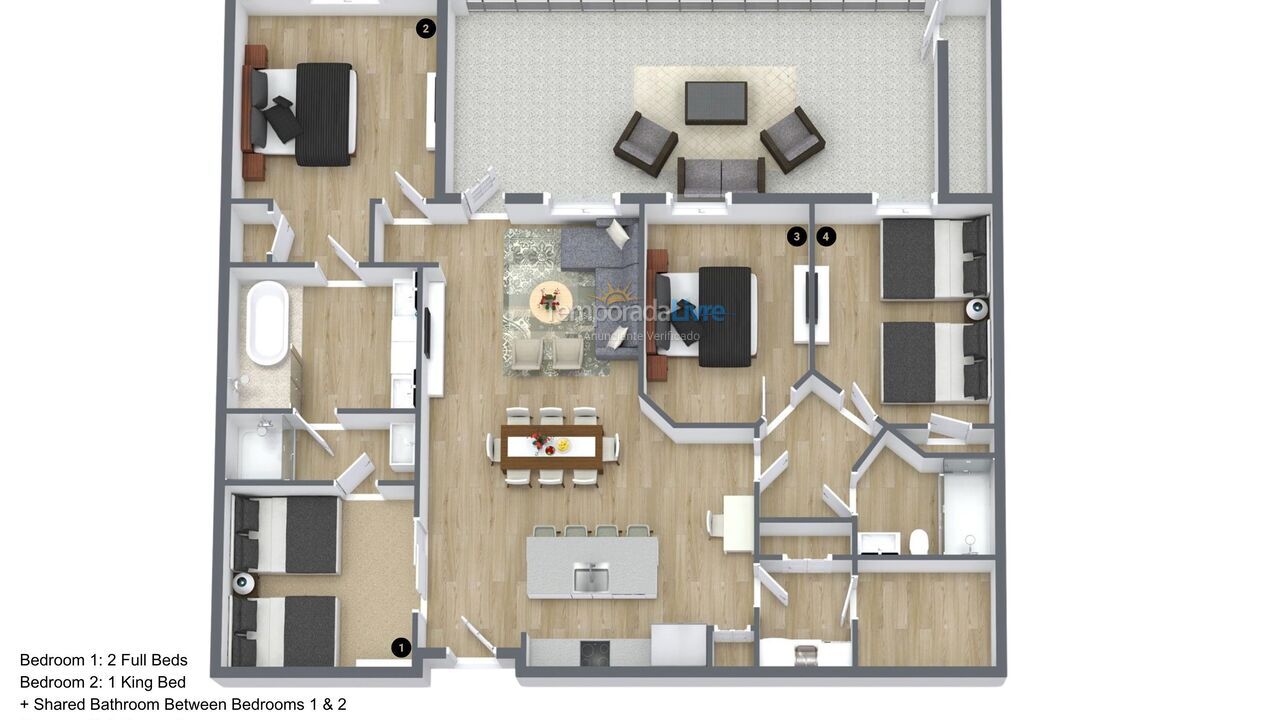 Casa para alquiler de vacaciones em Orlando (Kissimmee)