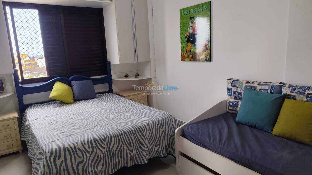 Apartamento para aluguel de temporada em Guarujá (Enseada)