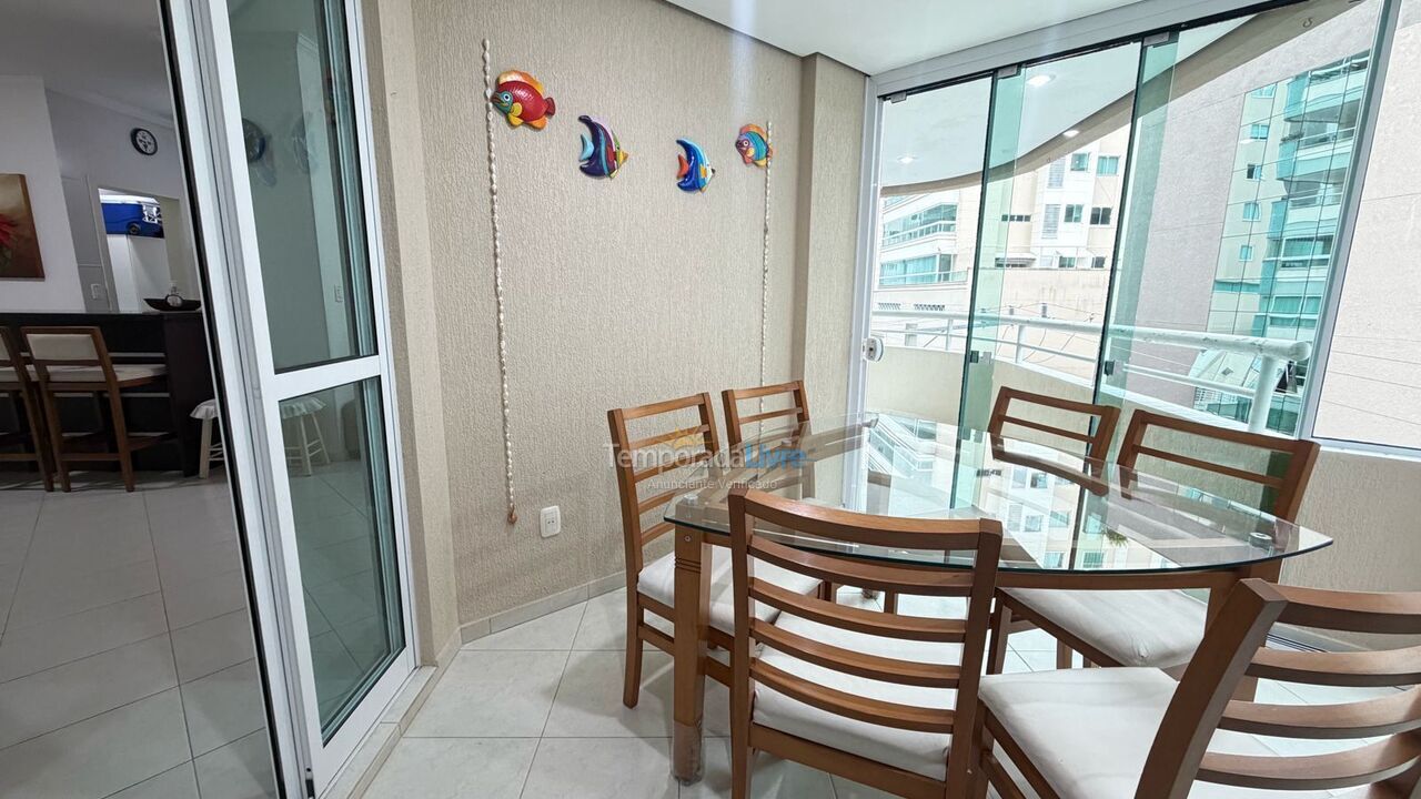 Apartamento para aluguel de temporada em Itapema (Meia Praia)