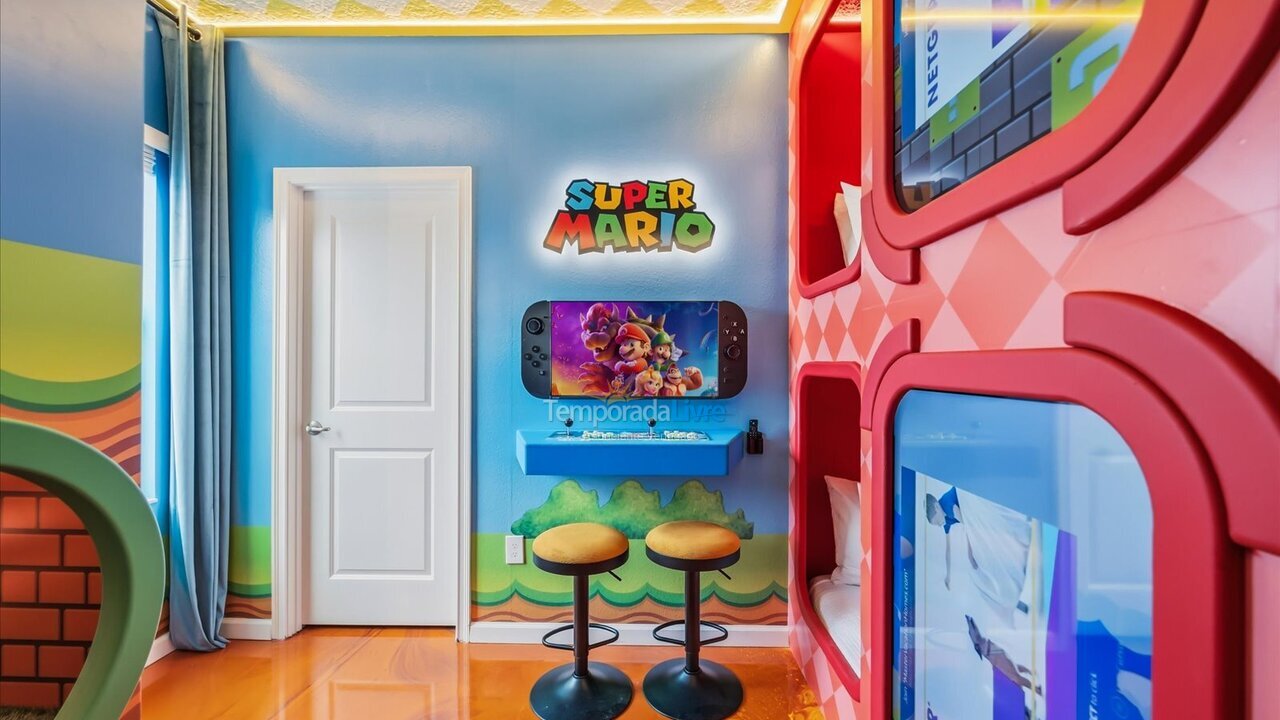 Casa para aluguel de temporada em Orlando (Kissimmee)