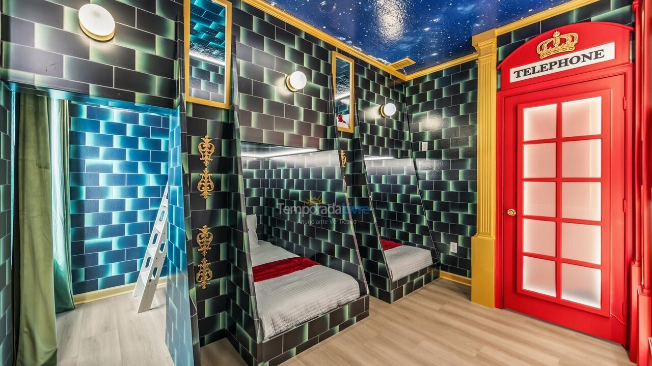 Casa para aluguel de temporada em Orlando (Kissimmee)