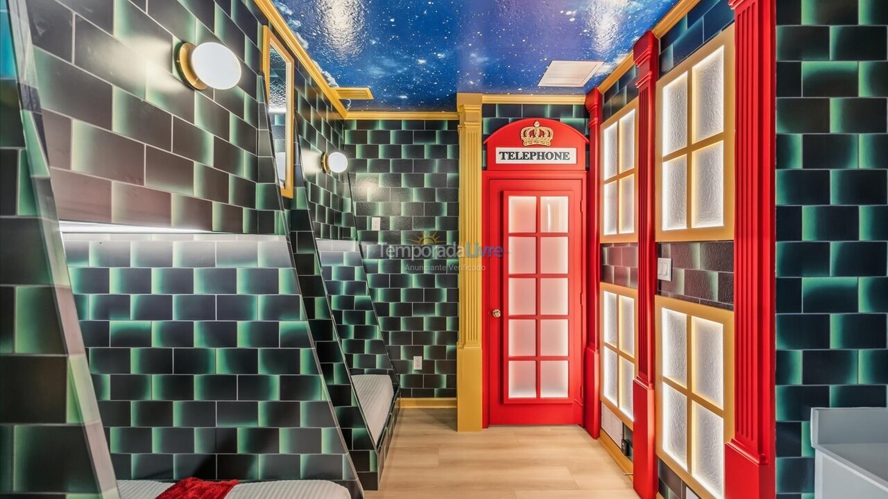 Casa para aluguel de temporada em Orlando (Kissimmee)