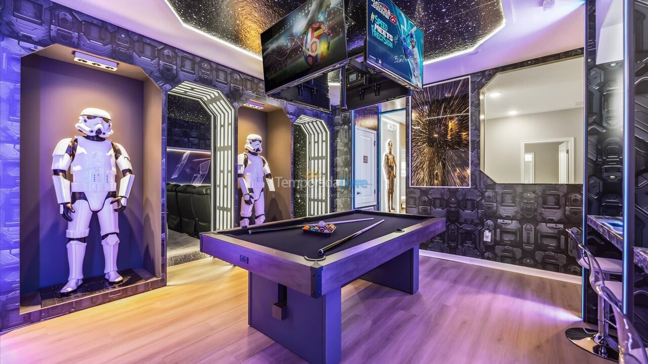 Casa para aluguel de temporada em Orlando (Kissimmee)