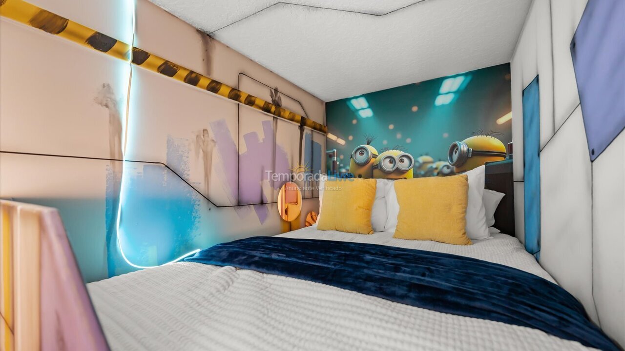 Casa para aluguel de temporada em Orlando (Kissimmee)