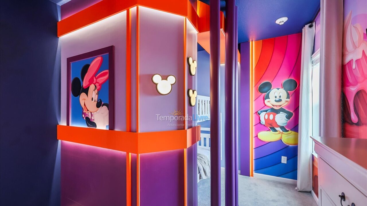 Casa para aluguel de temporada em Orlando (Kissimmee)
