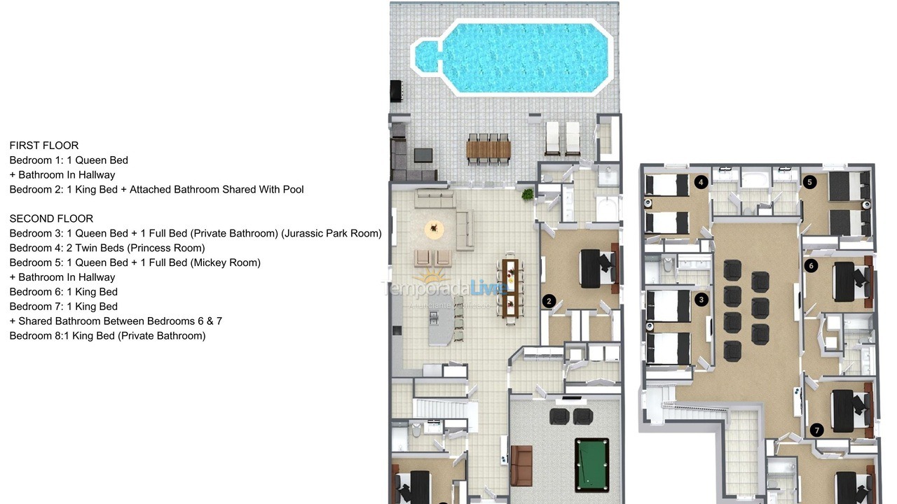 Casa para alquiler de vacaciones em Orlando (Davenport)