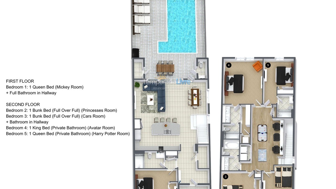 Casa para alquiler de vacaciones em Orlando (Clermont)