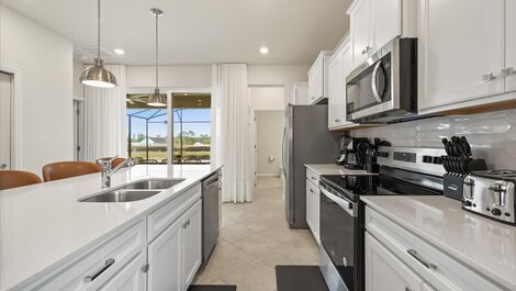 Casa de lujo en Orlando con 5 habitaciones.
