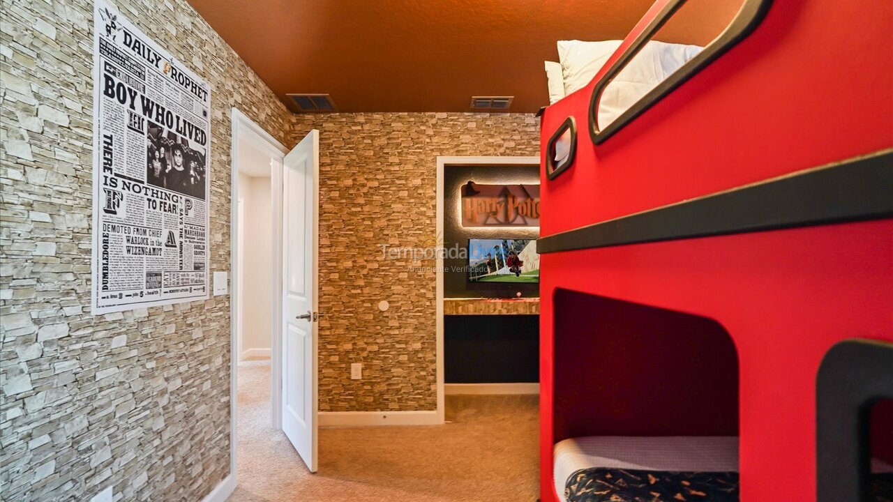 Casa para aluguel de temporada em Orlando (Kissimmee)