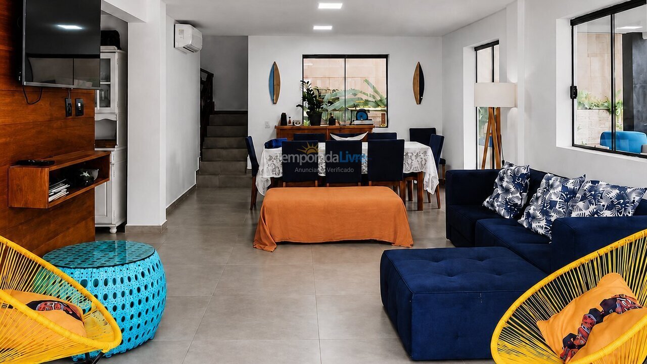 Casa para alquiler de vacaciones em São Sebastião (Praia da Baleia)