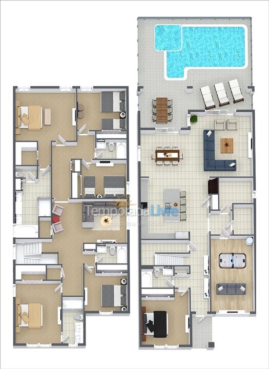 Casa para alquiler de vacaciones em Orlando (Kissimmee)
