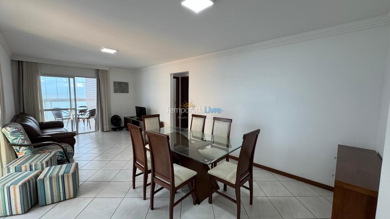 Apartment for vacation rental in Guarapari (Praia do Morro)