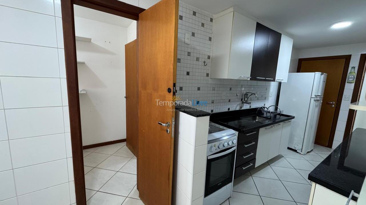 Apartment for vacation rental in Guarapari (Praia do Morro)