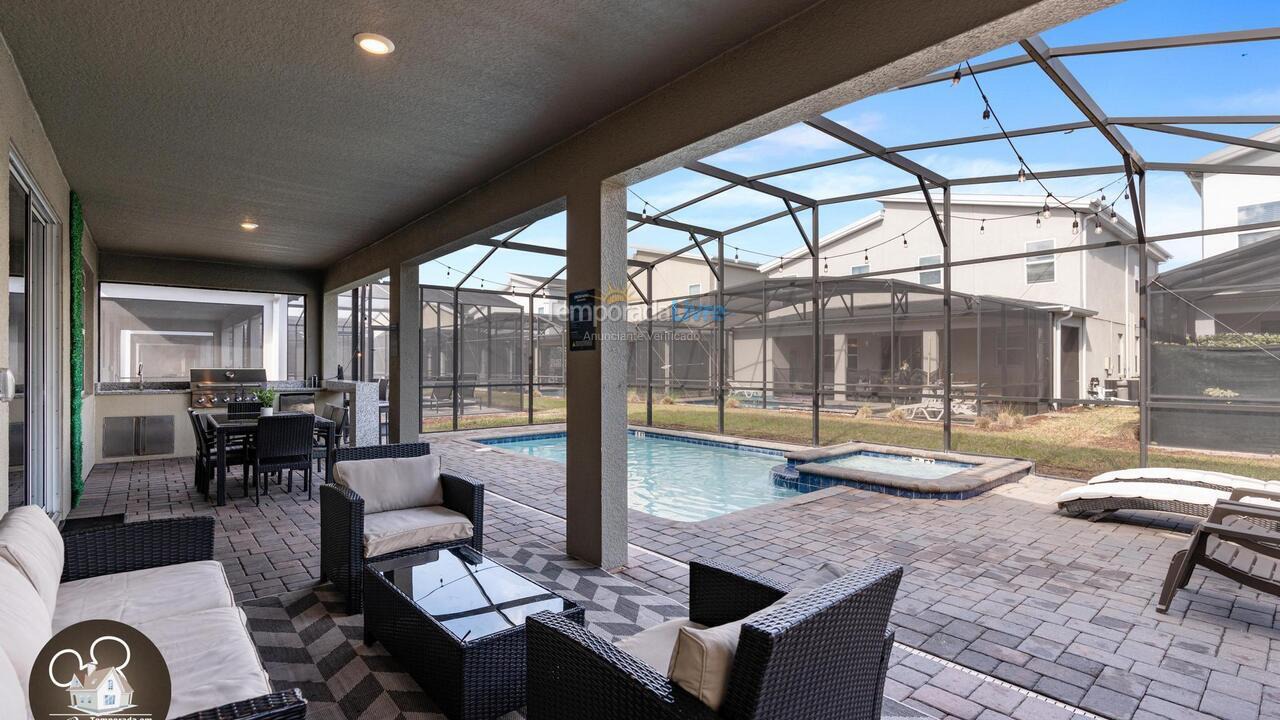 Casa para aluguel de temporada em Orlando (Kissimmee)