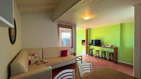 Casa frente a la playa con 3 habitaciones y Wi-Fi para 5 personas en Canto Grande.