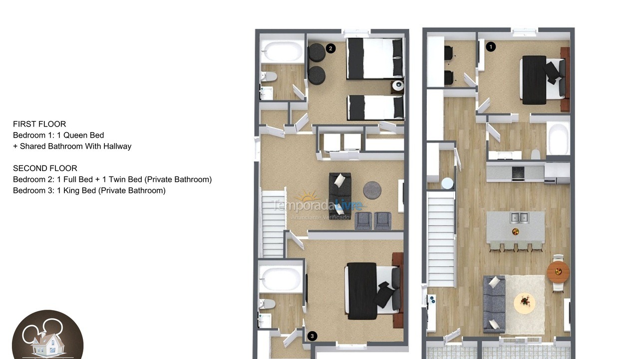 Casa para alquiler de vacaciones em Orlando (Kissimmee)