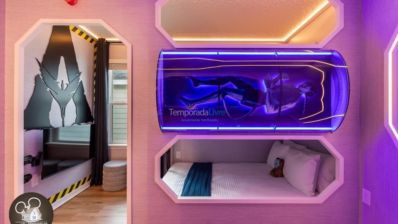 Casa para aluguel de temporada em Orlando (Kissimmee)