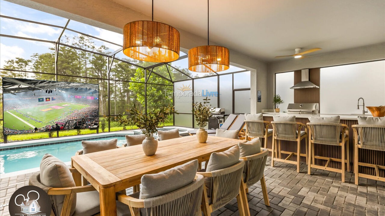 Casa para aluguel de temporada em Orlando (Kissimmee)