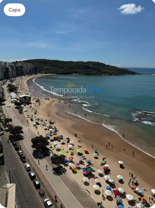 Apartment for vacation rental in Guarapari (Praia do Morro)