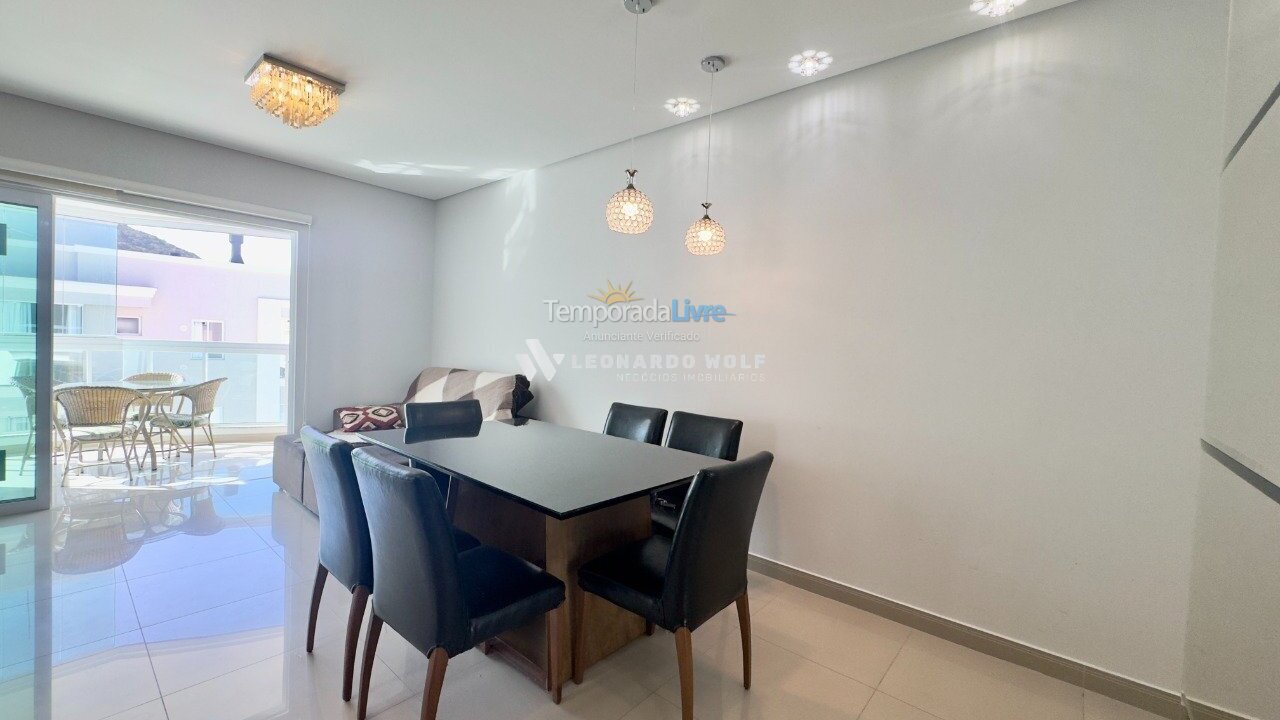 Apartamento para alquiler de vacaciones em Governador Celso Ramos (Praia de Palmas)