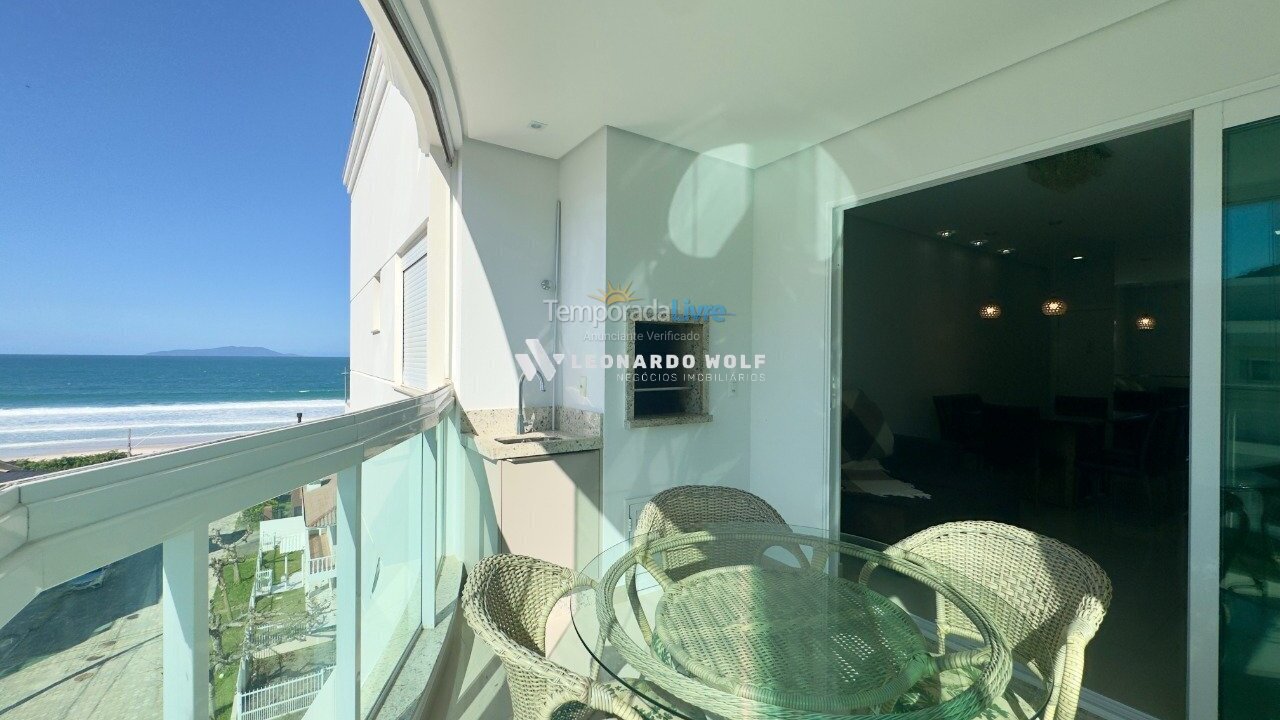 Apartamento para alquiler de vacaciones em Governador Celso Ramos (Praia de Palmas)